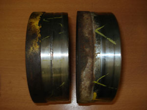 Sleeve avant métallisation