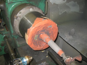 Métallisation en stainless sur un impulseur de pompe